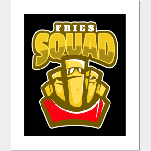 Fries Squad Posters and Art